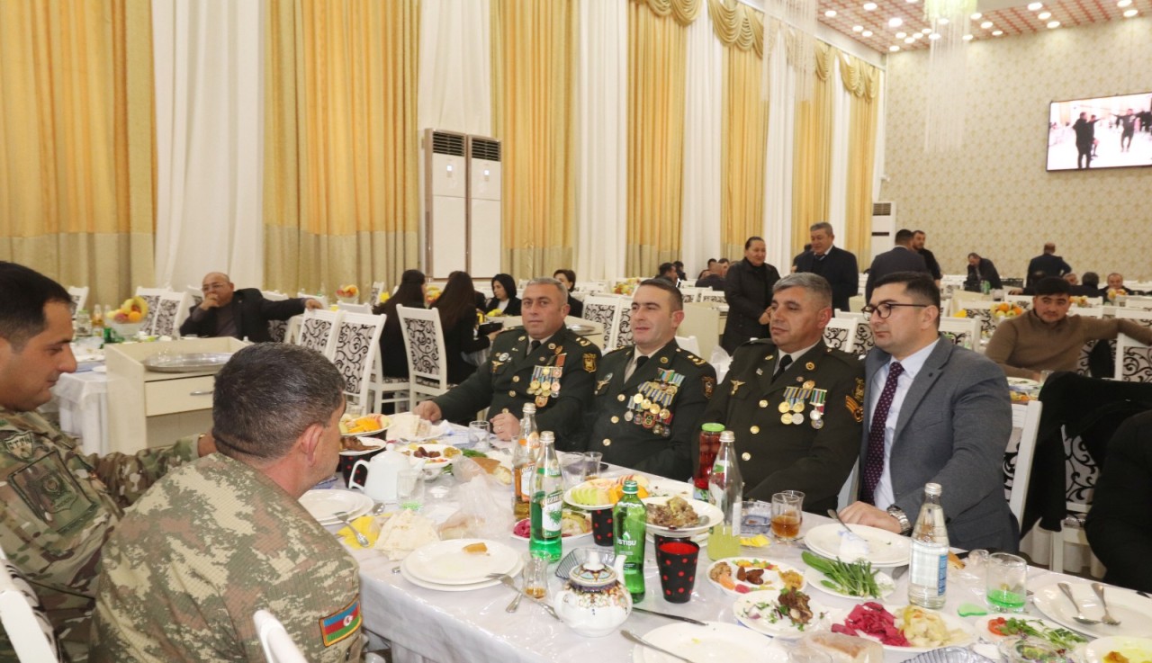 Qazaxda şəhid ailələri üçün bayram şənliyi keçirildi - FOTOLAR